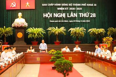 TP Hồ Chí Minh: Kinh tế quý I-2024 tăng trưởng 6,54%