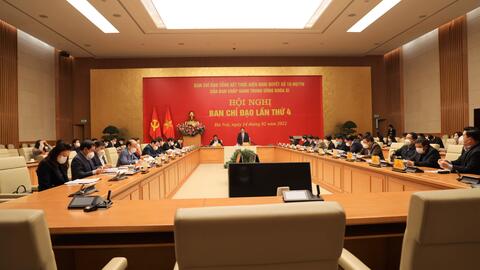 Hội nghị lần thứ tư Ban Chỉ đạo Tổng kết Nghị quyết 19-NQ/TW của Ban Chấp hành Trung ương khóa XI
