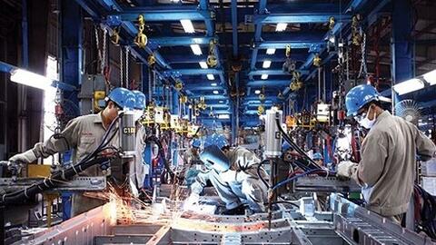 Chỉ số sản xuất công nghiệp tăng 5,4%