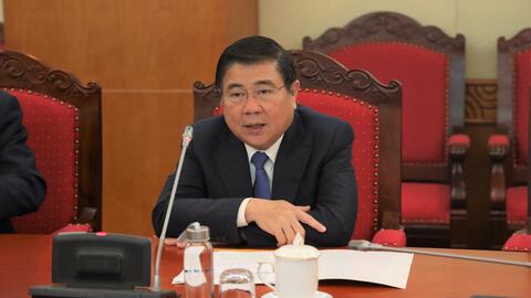 Phó Trưởng Ban Kinh tế Trung ương Nguyễn Thành Phong tiếp Tham tán Thương mại, Đại sứ quán Hoa Kỳ tại Việt Nam