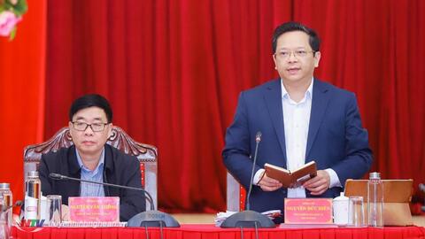 Đoàn công tác Trung ương kiểm tra kết quả 5 năm thực hiện Chỉ thị số 12 của Bộ Chính trị tại Nghệ An
