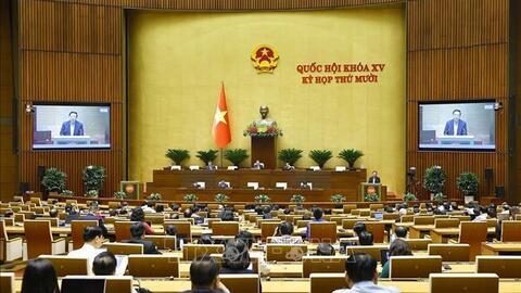 Thông cáo báo chí số 37, Kỳ họp thứ 10, Quốc hội khóa XV