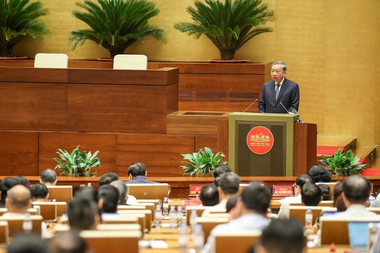 Phát biểu của Tổng Bí thư Tô Lâm tại Hội nghị toàn quốc quán triệt, triển khai thực hiện 4 Nghị quyết của Bộ Chính trị- Ảnh 3.