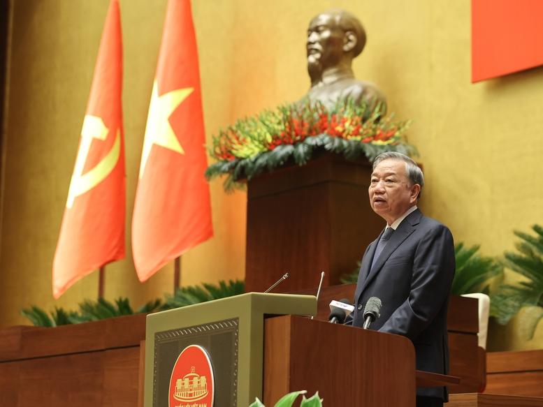 Phát biểu của Tổng Bí thư Tô Lâm tại Hội nghị toàn quốc quán triệt, triển khai thực hiện 4 Nghị quyết của Bộ Chính trị- Ảnh 5.