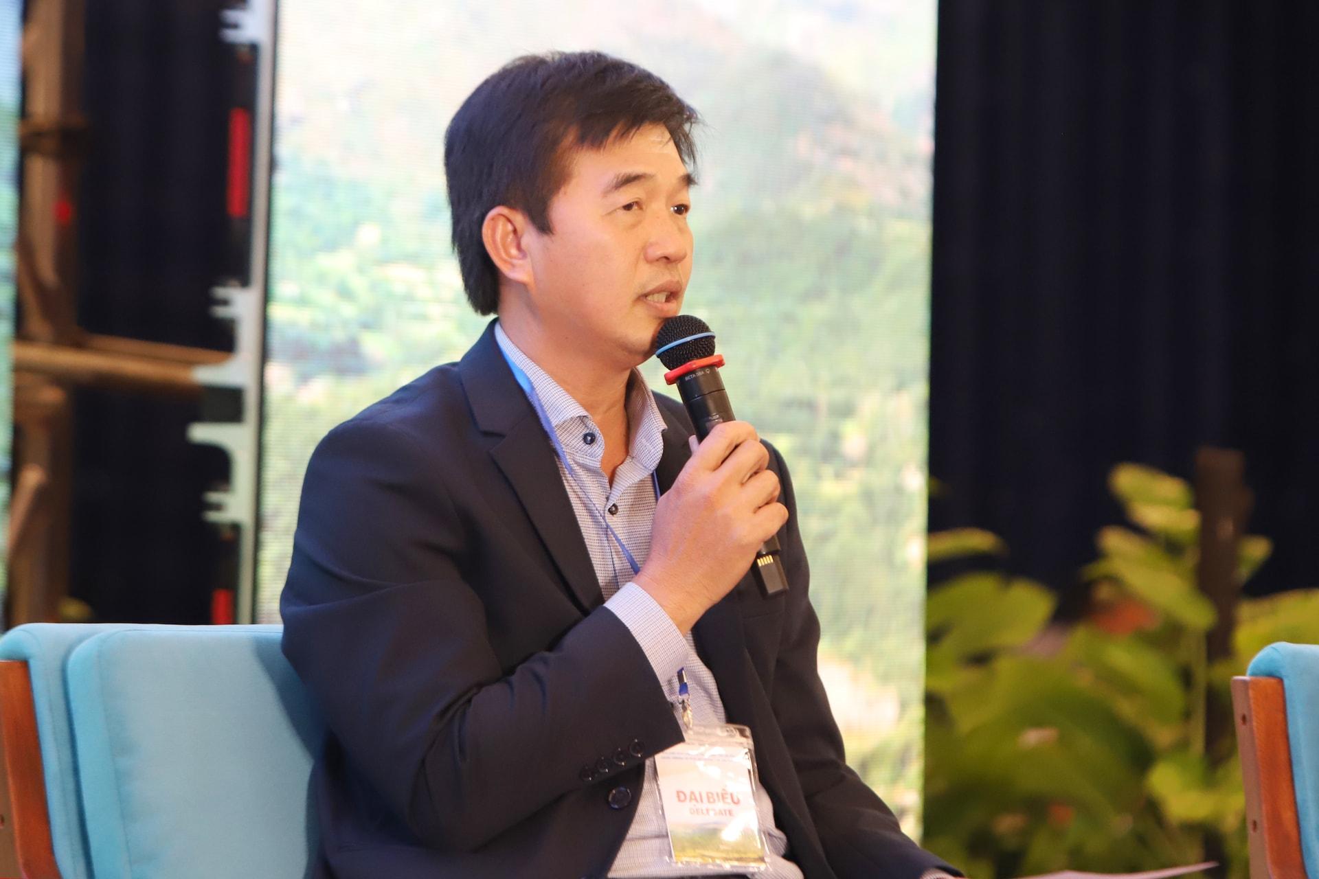 Giám đốc Sở Nông nghiệp và Môi trường Phan Nguyễn Hoàng Tân thông tin về tiềm năng nông nghiệp và chế biến sâu