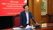 Họp các tổ biên tập xây dựng Báo cáo đánh giá tình hình thực hiện Nghị quyết số  52-NQ/TW và 55-NQ/TW