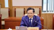 Phó Trưởng Ban Chính sách, chiến lược Trung ương Nguyễn Đức Hiển chủ trì làm việc với Đoàn công tác Đại sứ quán Australia tại Việt Nam