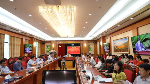 Hội nghị Triển khai Nghị quyết số 30-NQ/TW của Bộ Chính trị về phát triển vùng đồng bằng Sông Hồng - Điểm cầu Ban Kinh tế Trung ương