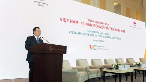 Nhìn lại 40 năm đổi mới, biến thách thức thành cơ hội đưa Việt Nam phát triển
