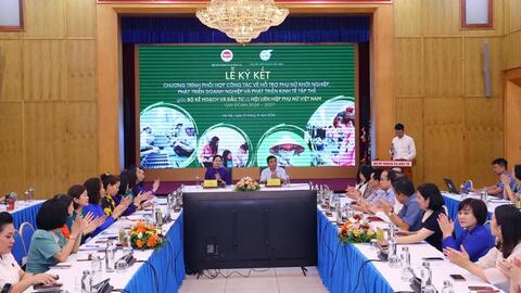 Hỗ trợ phụ nữ khởi nghiệp, phát triển doanh nghiệp