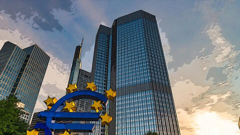 Kinh tế châu Âu "trồi sụt" gây khó cho chính sách tiền tệ của ECB