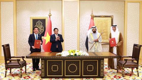 Việt Nam và UAE chính thức ký kết Hiệp định Đối tác kinh tế toàn diện