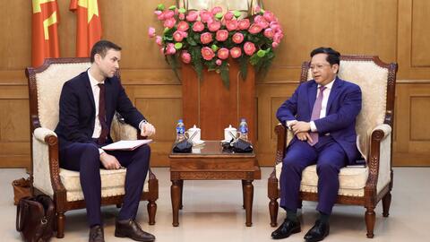 Phó Trưởng Ban Nguyễn Đức Hiển tiếp đoàn công tác của Quỹ tiền tệ quốc tế (IMF)