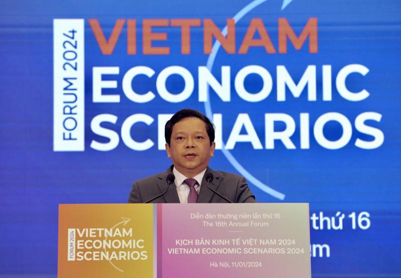 Ông Nguyễn Đức Hiển, Phó trưởng Ban kinh tế Trung ương: "Thúc đẩy đầu tư tư nhân thông qua hoạt động kích cầu đầu tư là vô cùng quan trọng". Ảnh: Tri Phong.