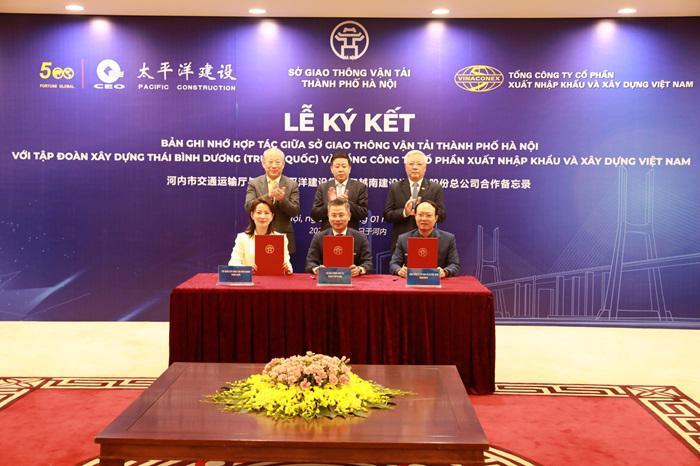 Lễ ký kết bản ghi nhớ hợp tác nghiên cứu đầu tư xây dựng một số dự án trọng điểm trên địa bàn Thành phố Hà Nội