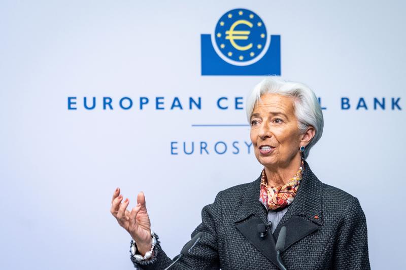 Chủ tịch ECB Christine Lagarde - Ảnh: Bloomberg.